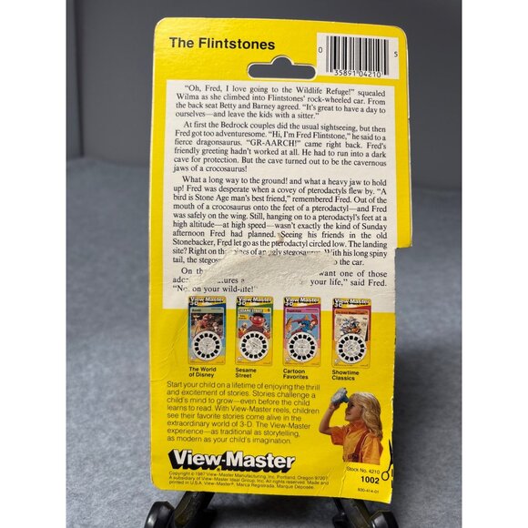 Vintage 1987 The Flintstones View-Master 3-D Reels Set Original Packaging - Picture 3 of 5